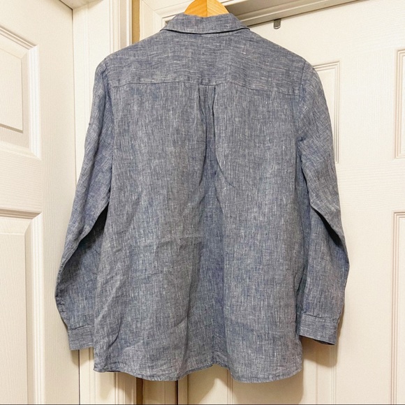 J. JILL 100% linen blouse - Picture 6 of 6